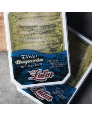 Boquerones - ansjosfileter i eddike, Lolin