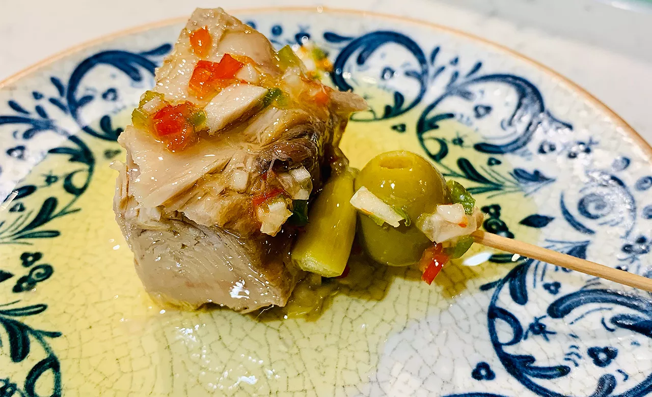 Pintxos med Bonito del Norte Tun