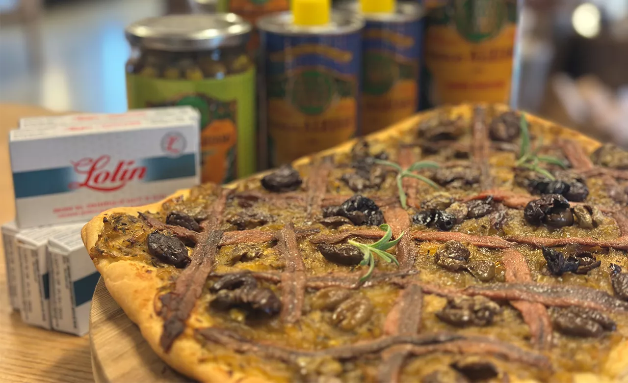 Pissaladière - Provencalsk 'pizza'